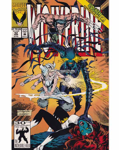 Wolverine Issue 52 Marvel Comics Back Issues 759606022540