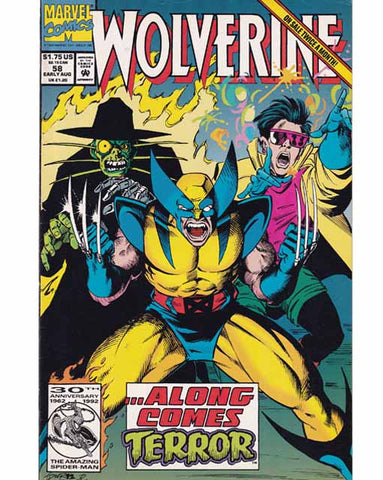 Wolverine Issue 58 Marvel Comics Back Issues 759606022540