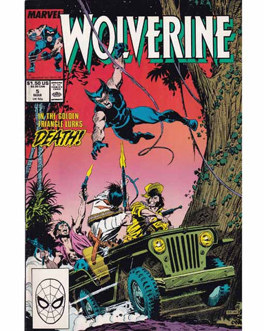 Wolverine Issue 5 Marvel Comics Back Issues 071486022541