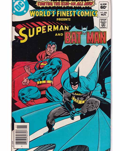 World's Finest Comics Presents Issue 285 DC Comics Back Issues 070989307308