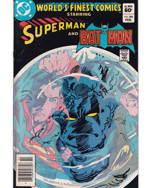 World's Finest Comics Presents Issue 288 DC Comics Back Issues 070989307308

