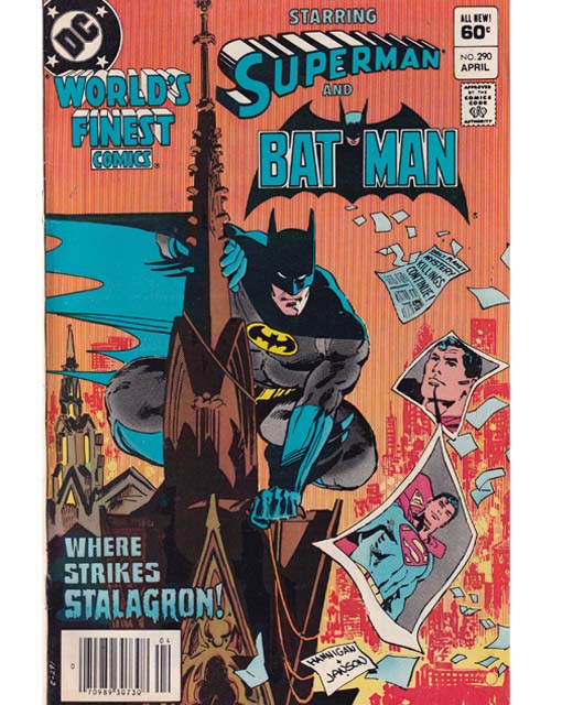 World's Finest Comics Presents Issue 290 DC Comics Back Issues 070989307308
