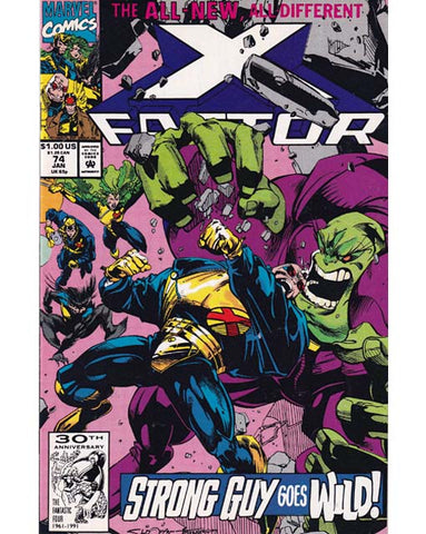 X-Factor Issue 74 Marvel Comics Back Issues 759606021451
