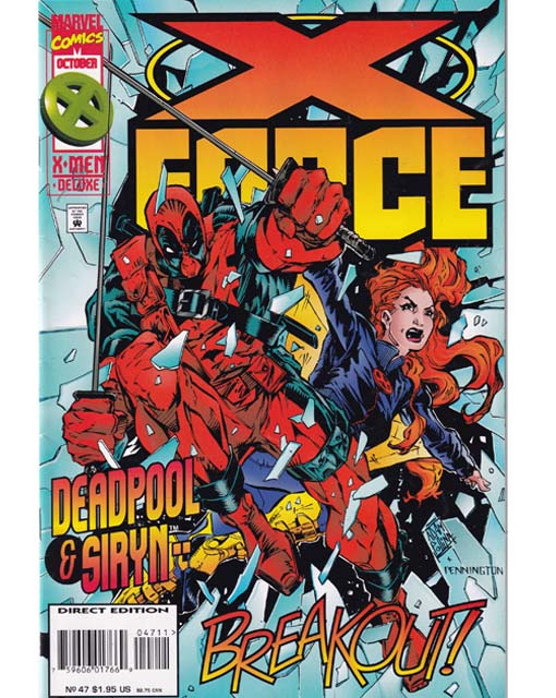 X-Force Issue 47 Marvel Comics Back Issues 759606017669
