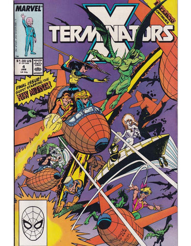 X-Terminators Issue 4 Of 4 Marvel Comics Back Issues