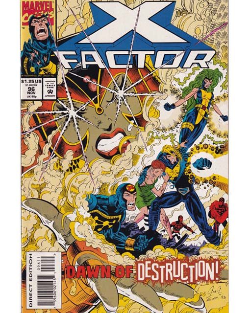 X-Factor Issue 96 Marvel Comics Back Issues 759606021451
