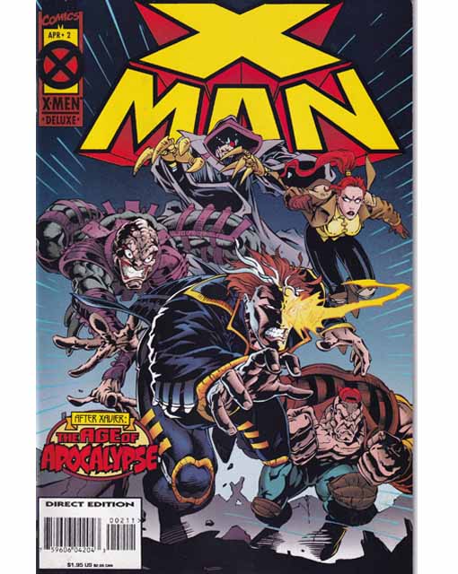 X-Man Issue 2 Marvel Comics Back Issues 759606042043