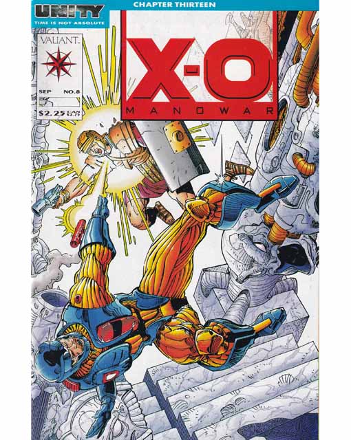 X-O Manowar Issue 8 Valiant Comics Back Issues