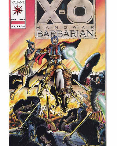 X-O Manowar Issue 9 Valiant Comics Back Issue