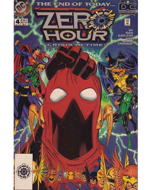 Zero Hour Crisis In Time Issue 4 DC Comics Back Issues