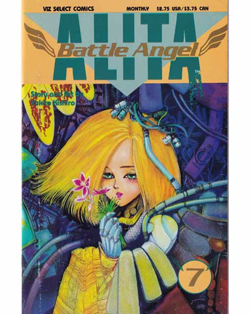 Alita Battle Angel Iss 7 Viz Select Manga Comics Back Issues