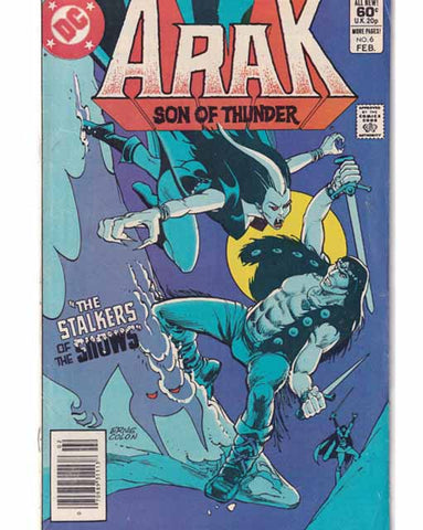 Arak Son Of Thunder Issue 6 DC Comics Back Issues 070989311138