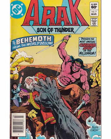 Arak Son Of Thunder Issue 7 DC Comics Back Issues 070989311138