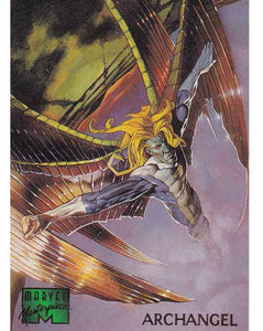 Archangel Card 4 Marvel Masterpieces 1995 Fleer Trading Card TCG