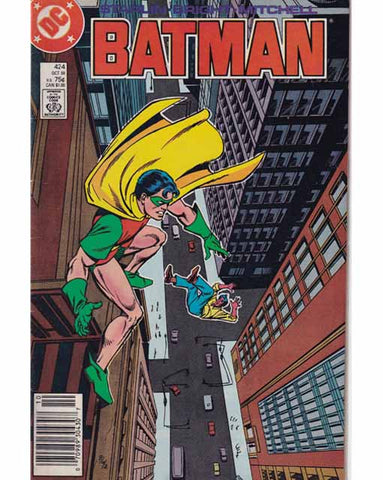 Batman Issue 424 DC Comics Back Issue 070989304307