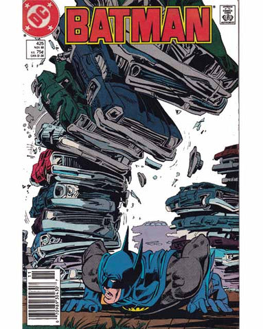 Batman Issue 425 DC Comics Back Issue 070989304307