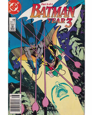 Batman Issue 438 DC Comics Back Issue 070989304307