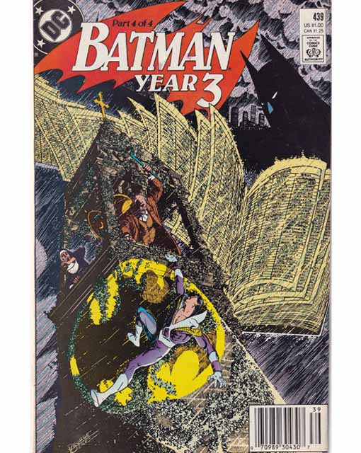 Batman Issue 439 DC Comics Back Issue 070989304307