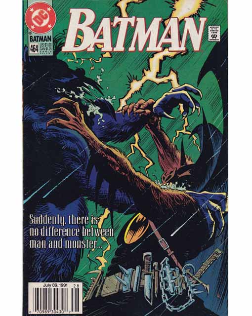 Batman Issue 464 DC Comics Back Issue 070989304307