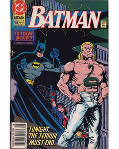 Batman Issue 469 DC Comics Back Issue 070989304307