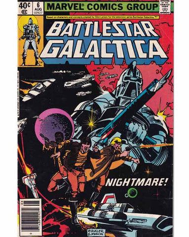 Battlestar Galactica Issue 6 Marvel Comics Back Issues 071486029274