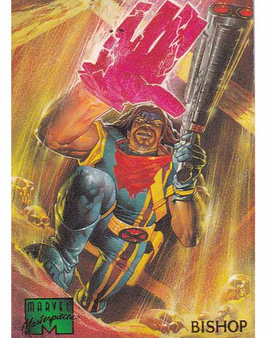 Bishop Card 10 Marvel Masterpieces 1995 Fleer Trading Card TCG