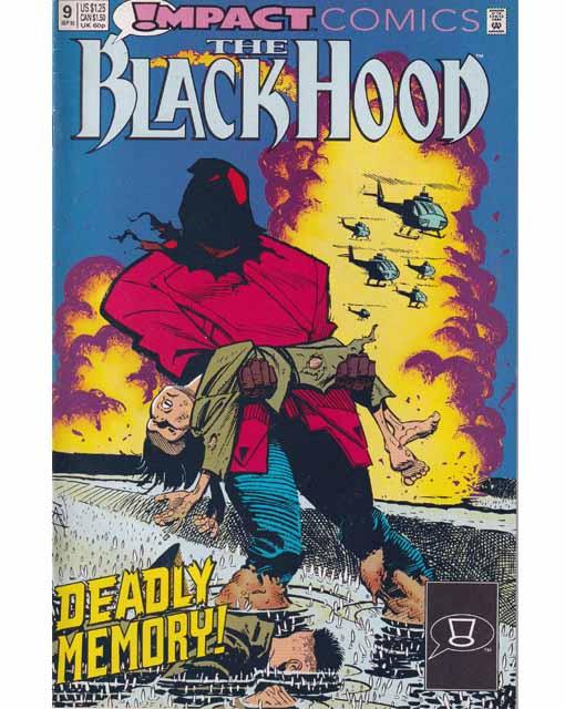 Black Hood Issue 9 Impact Comics Back Issues
