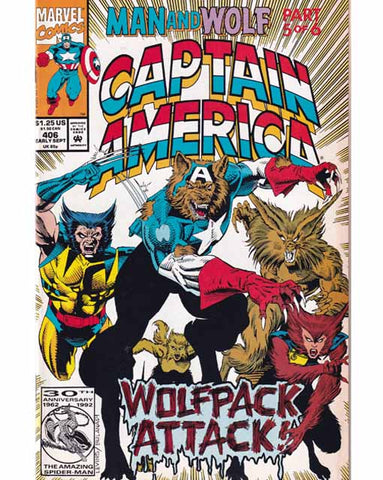 Captain America Issue 406 Marvel Comics Back Issues 071486024538