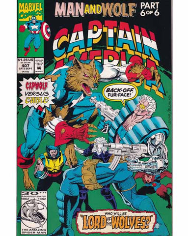 Captain America Issue 407 Marvel Comics Back Issues 009281024538