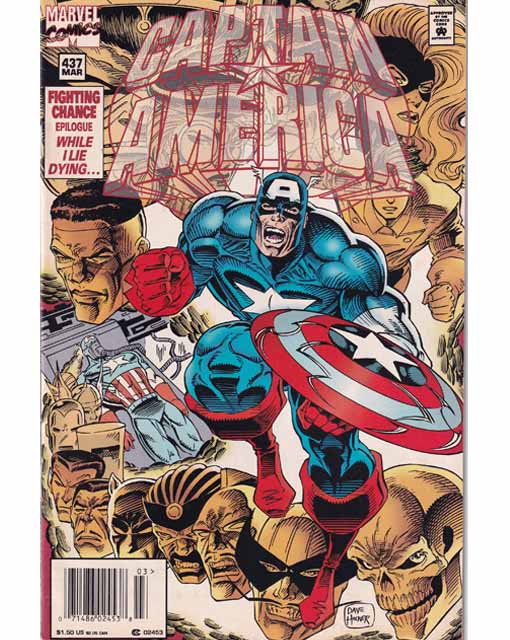 Captain America Issue 437 Marvel Comics Back Issues 071486024538