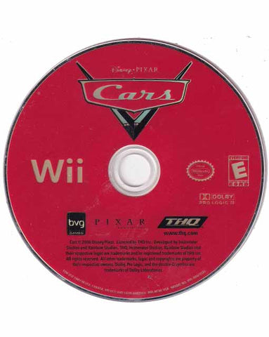 Cars Loose Nintendo Wii Video Game