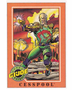 Cesspool Card 1 G.I.Joe 1991 Impel Trading Card TCG 096215911934