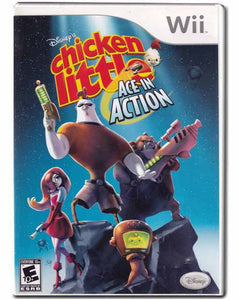 Chicken Little Ace In Action Nintendo Wii Video Game 712725003371
