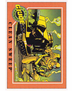 Clean Sweep Card 5 G.I.Joe 1991 Impel Trading Card TCG 096215911934