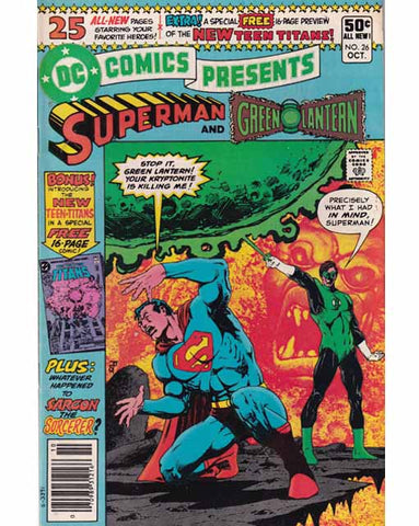 DC Comics Presents Issue 26 Vol.1 DC Comics Back Issues 070989312166