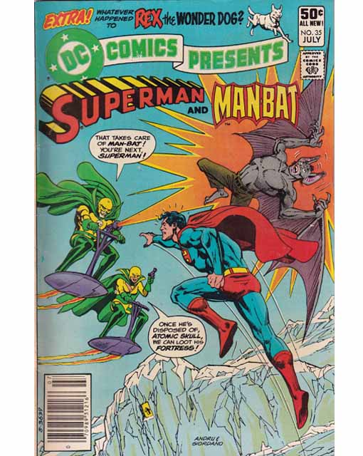 DC Comics Presents Issue 35 Vol.1 DC Comics Back Issues 070989312166