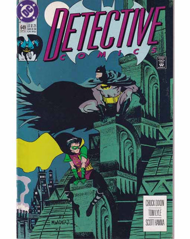 Detective Comics Issue 649 DC Comics Back Issue