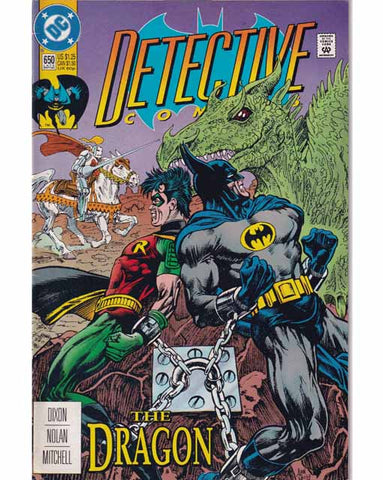 Detective Comics Issue 650 DC Comics Back Issue 070989304659