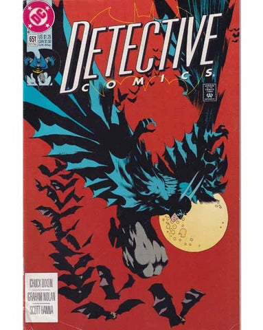 Detective Comics Issue 651 DC Comics Back Issue 070989304659