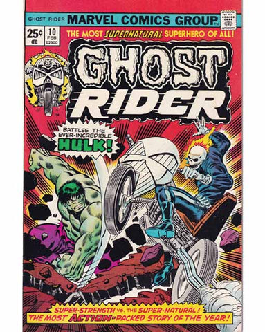 Ghost Rider Issue 10 Vol 1 Marvel Comics Back Issues