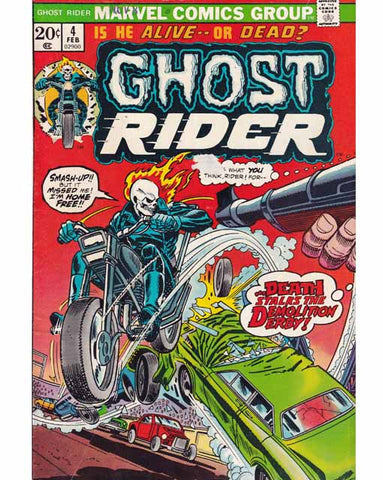 Ghost Rider Issue 4 Vol 1 Marvel Comics Back Issues