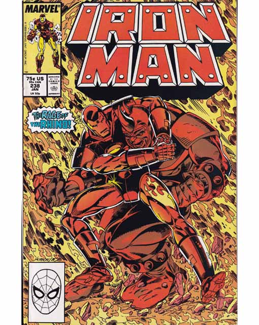 Iron Man Issue 238 Marvel Comics Back Issues 071486024545