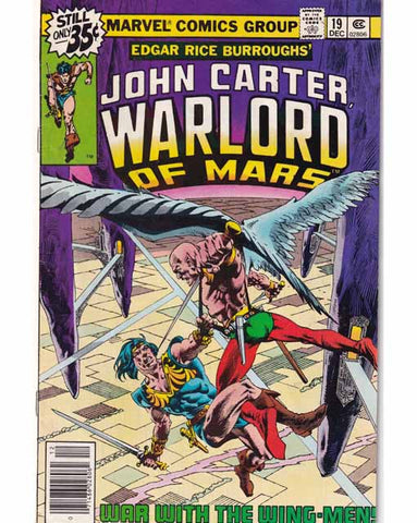 John Carter Warlord Of Mars Issue 19 Marvel Comics Back issues 071486028062