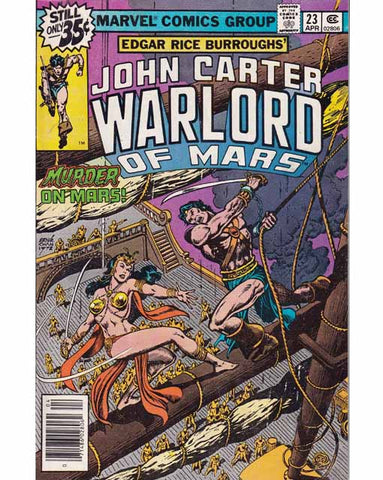John Carter Warlord Of Mars Issue 23 Marvel Comics Back issues 071486028062