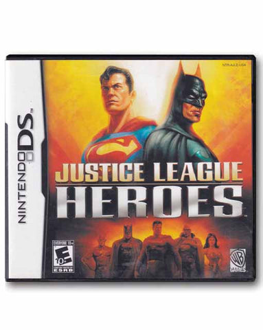 Justice League Heroes Nintendo DS Video Game 788687400251