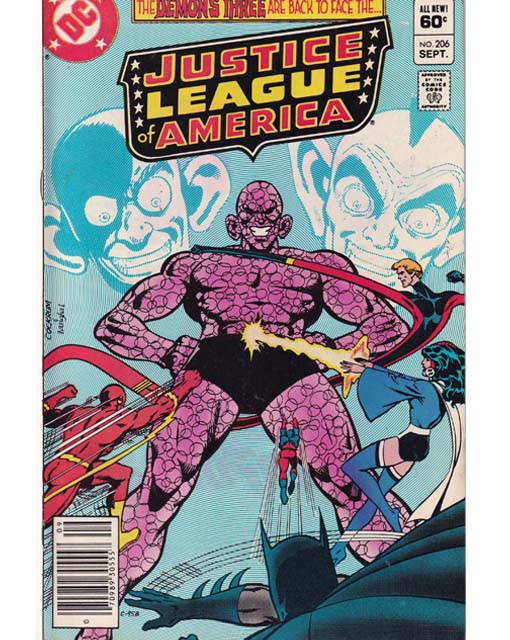 Justice League Of America Issue 206 DC Comics Back Issues 070989305557
