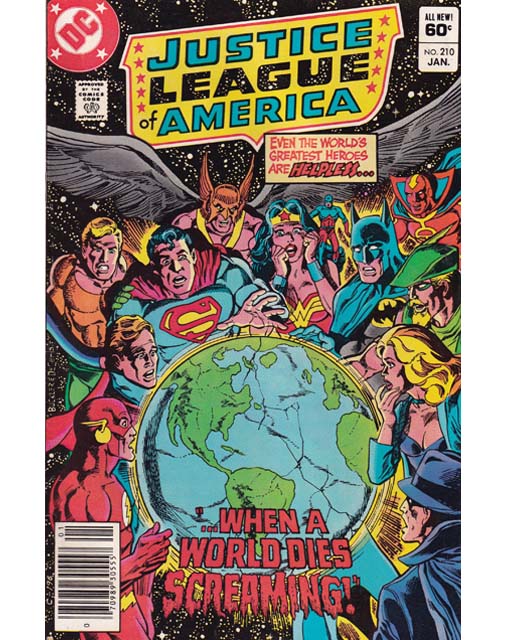Justice League Of America Issue 210 DC Comics Back Issues 070989305557
