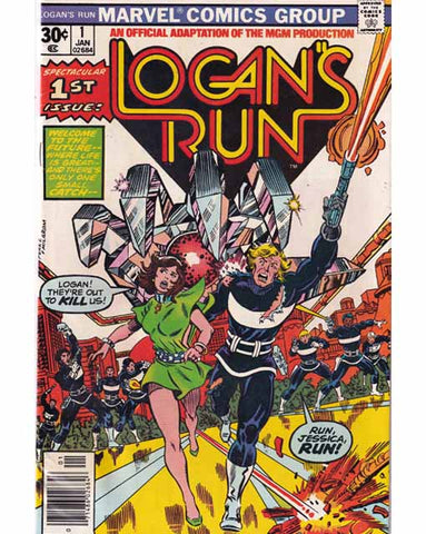 Logan's Run Issue 1 Of 7 Marvel Comics Back Issues 071486026846