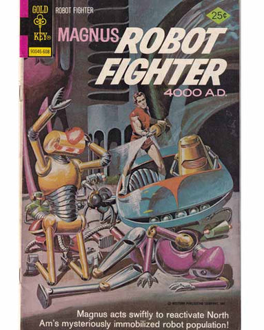 Magnus Robot Fighter Issue 44 Gold Key Comics Back Issues