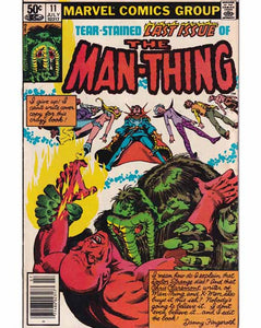 The Man-Thing Issue 11 Vol. 2 Marvel Comics Back Issues 071486023173